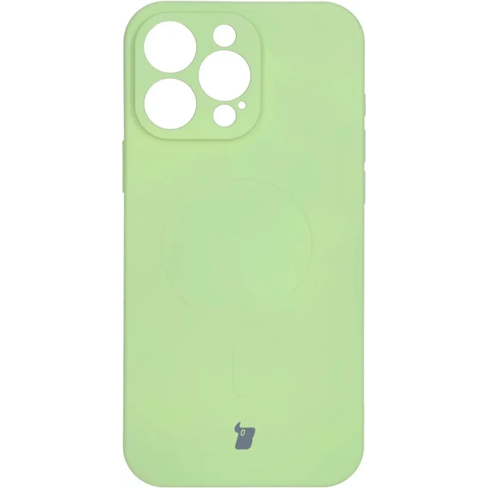 Hurtownia GSM - Bizon Case Szilikon Magnetic Apple iPhone 16 Pro világoszöld - BIZ6227 - {ean13} - Hurt