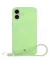 Bizon Case Szilikon Magnetic Apple iPhone 16 világos zöld