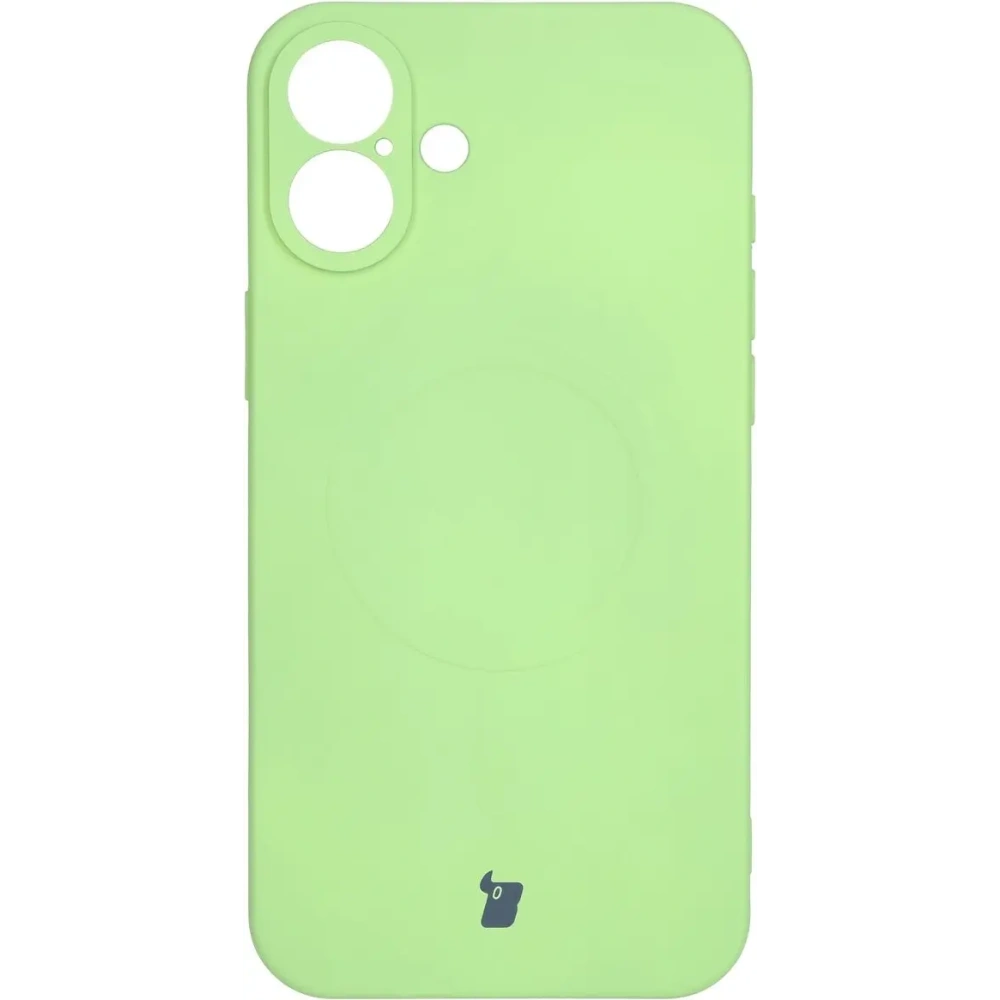 Hurtownia GSM - Bizon Case Silikon Magnetic Apple iPhone 16 hellgrün - BIZ6228 - {ean13} - Hurt