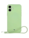 Bizon Case Szilikon Magnetic Apple iPhone 16 Plus világos zöld
