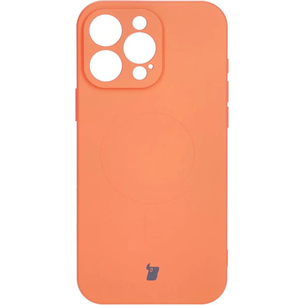 Hurtownia GSM - Bizon Case Silicone Magnetic Apple iPhone 16 Pro Max morcov - BIZ6230 - {ean13} - Hurt