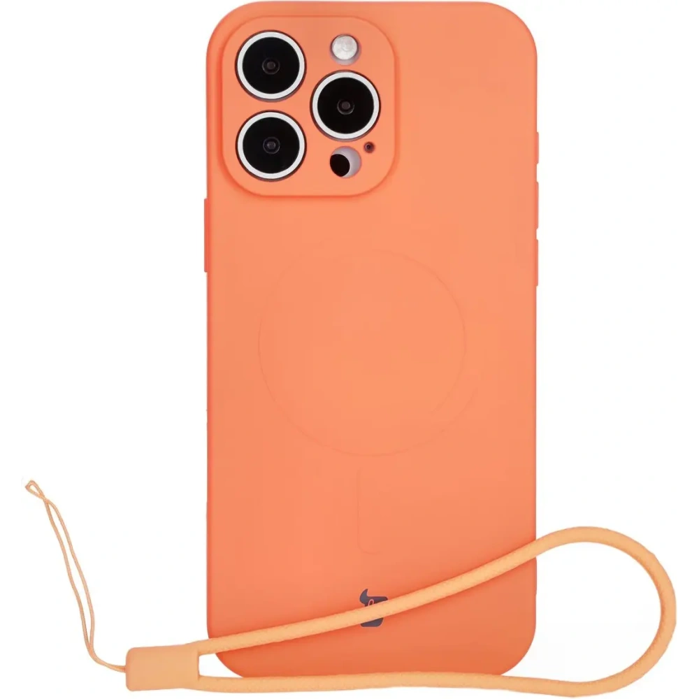 Hurtownia GSM - Caz de silicon Bizon Magnetic Apple iPhone 16 Pro morcov - BIZ6231 - {ean13} - Hurt