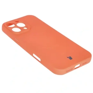 Hurtownia GSM - Silikonové pouzdro s magnetickým kroužkem Bizon Case Silicone Magnetic pro Apple iPhone 16 Pro mrkvové - BIZ6231 - {ean13} - Hurt