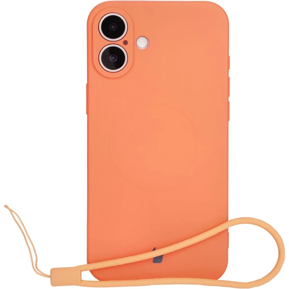 Wholesale Bizon Case Silicone Magnetic Apple iPhone 16 carrot - BIZ6232 - {ean13} - Hurt