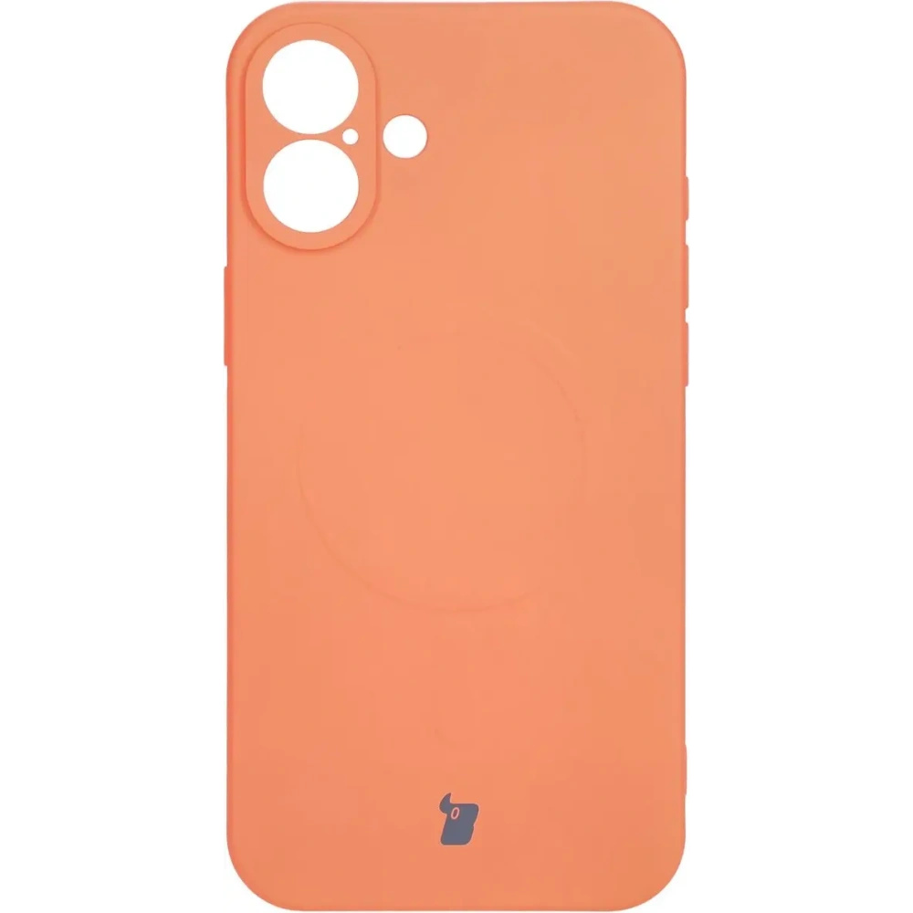 Hurtownia GSM - Bizon Case Silicone Magnetic Apple iPhone 16 Plus morcov - BIZ6233 - {ean13} - Hurt