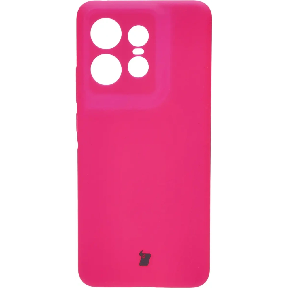 Hurtownia GSM - Silikonowe etui Bizon Soft Case do Motorola Edge 50 Pro neonowo-różowe - BIZ6234 - {ean13} - Hurt