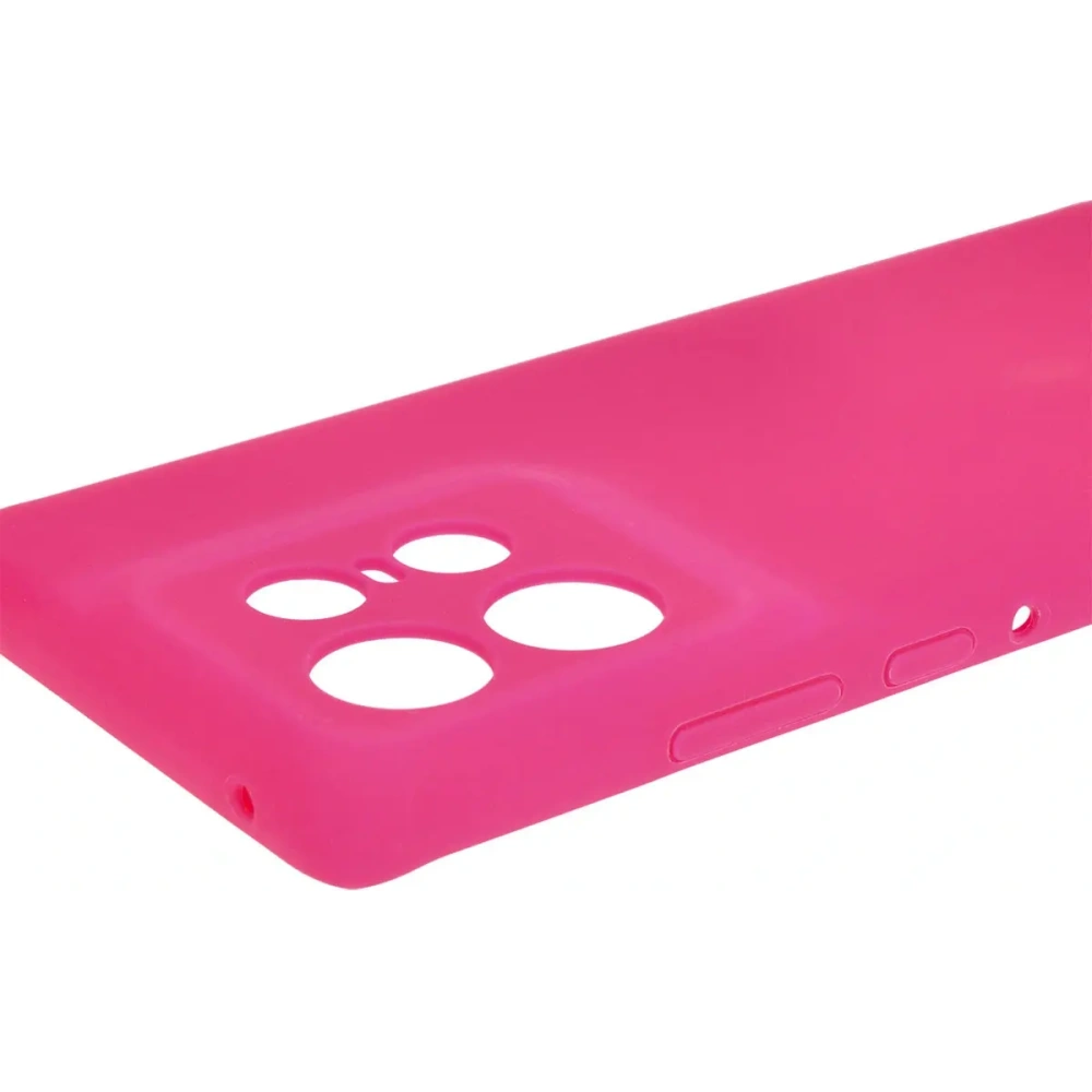 Hurtownia GSM - Silikonowe etui Bizon Soft Case do Motorola Edge 50 Pro neonowo-różowe - BIZ6234 - {ean13} - Hurt