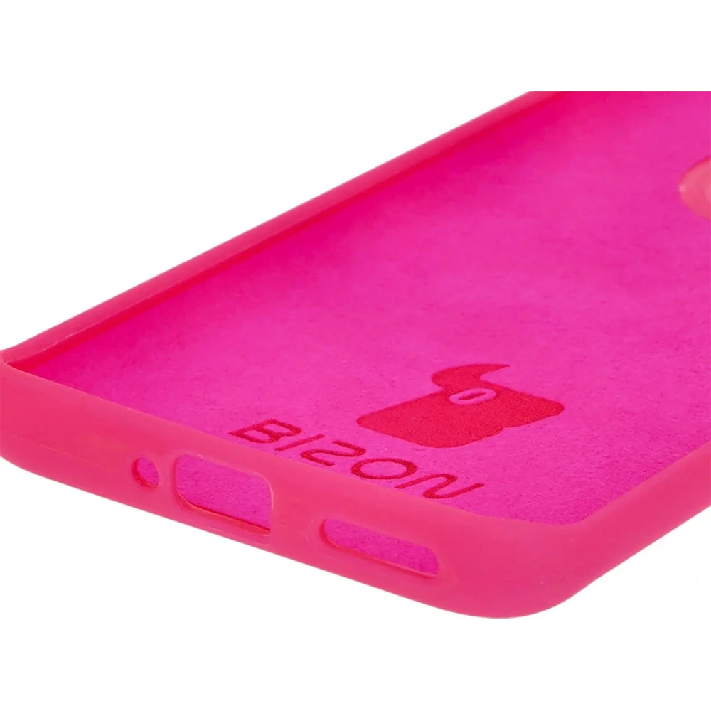 Hurtownia GSM - Silikonowe etui Bizon Soft Case do Motorola Edge 50 Pro neonowo-różowe - BIZ6234 - {ean13} - Hurt