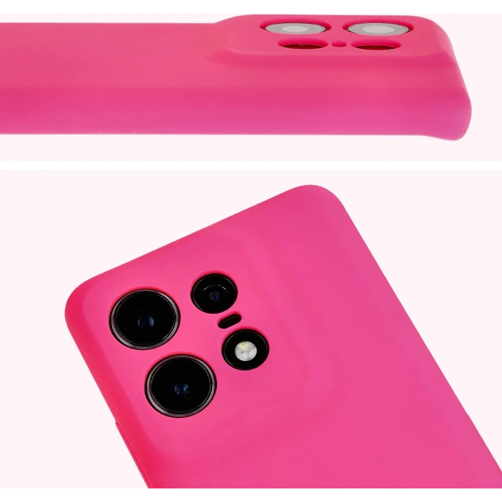 Hurtownia GSM - Silikonowe etui Bizon Soft Case do Motorola Edge 50 Pro neonowo-różowe - BIZ6234 - {ean13} - Hurt