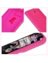 Hurtownia GSM - Silikonowe etui Bizon Soft Case do Motorola Edge 50 Pro neonowo-różowe - BIZ6234 - {ean13} - Hurt