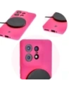 Hurtownia GSM - Silikonowe etui Bizon Soft Case do Motorola Edge 50 Pro neonowo-różowe - BIZ6234 - {ean13} - Hurt