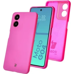 Hurtownia GSM - Bizon Soft Case Motorola Moto G04 roz neon - BIZ6235 - {ean13} - Hurt