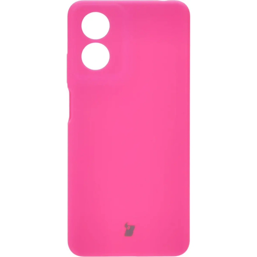 Hurtownia GSM - Silikonowe etui Bizon Soft Case do Motorola Moto G04 neonowo-różowe - BIZ6235 - {ean13} - Hurt