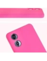 Hurtownia GSM - Silikonowe etui Bizon Soft Case do Motorola Moto G04 neonowo-różowe - BIZ6235 - {ean13} - Hurt