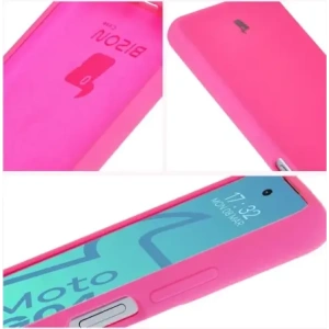 Hurtownia GSM - Bizon Soft Case Motorola Moto G04 roz neon - BIZ6235 - {ean13} - Hurt