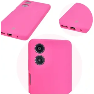 Hurtownia GSM - Bizon Soft Case Motorola Moto G04 neon rózsaszín - BIZ6235 - {ean13} - Hurt
