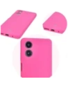 Hurtownia GSM - Silikonowe etui Bizon Soft Case do Motorola Moto G04 neonowo-różowe - BIZ6235 - {ean13} - Hurt