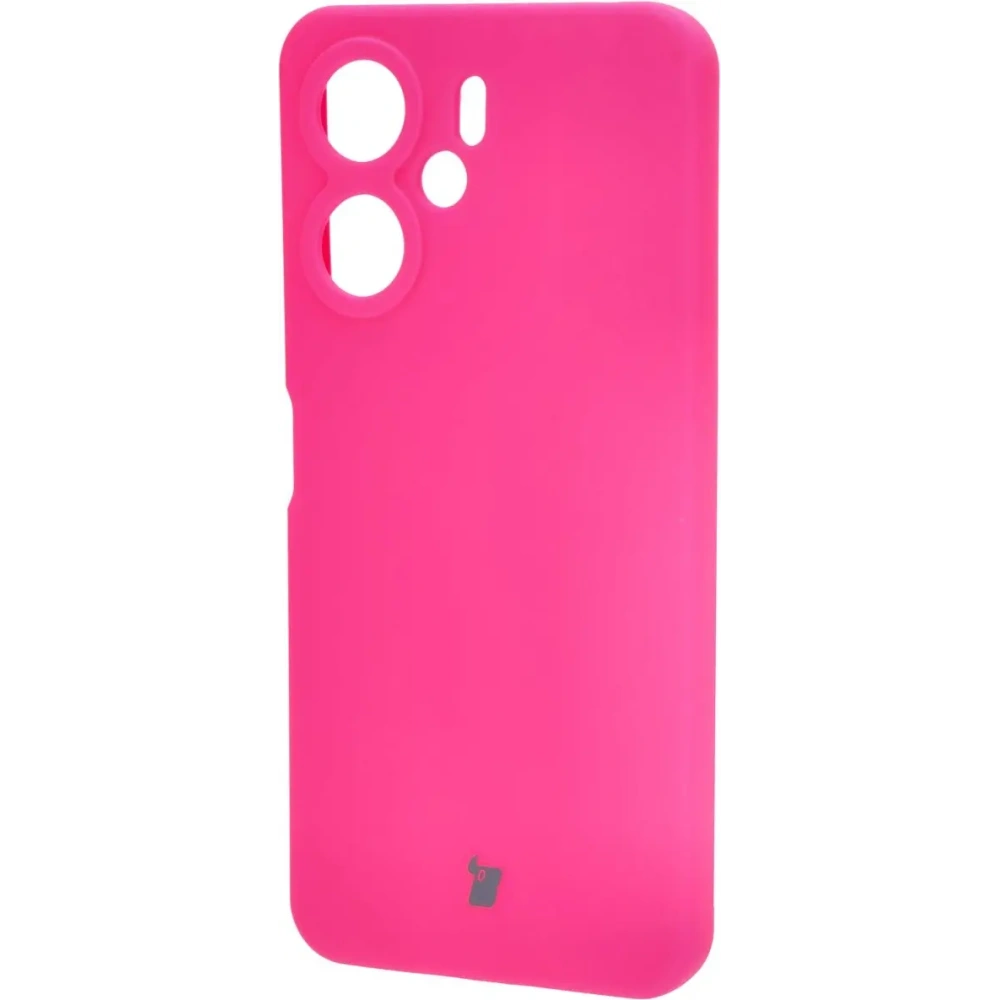 Hurtownia GSM - Silikonové pouzdro Bizon Soft Case pro Xiaomi Redmi 13C 4G / Xiaomi Redmi 13C 5G / Xiaomi Poco C65 neonově růžové - BIZ6236 - {ean13} - Hurt