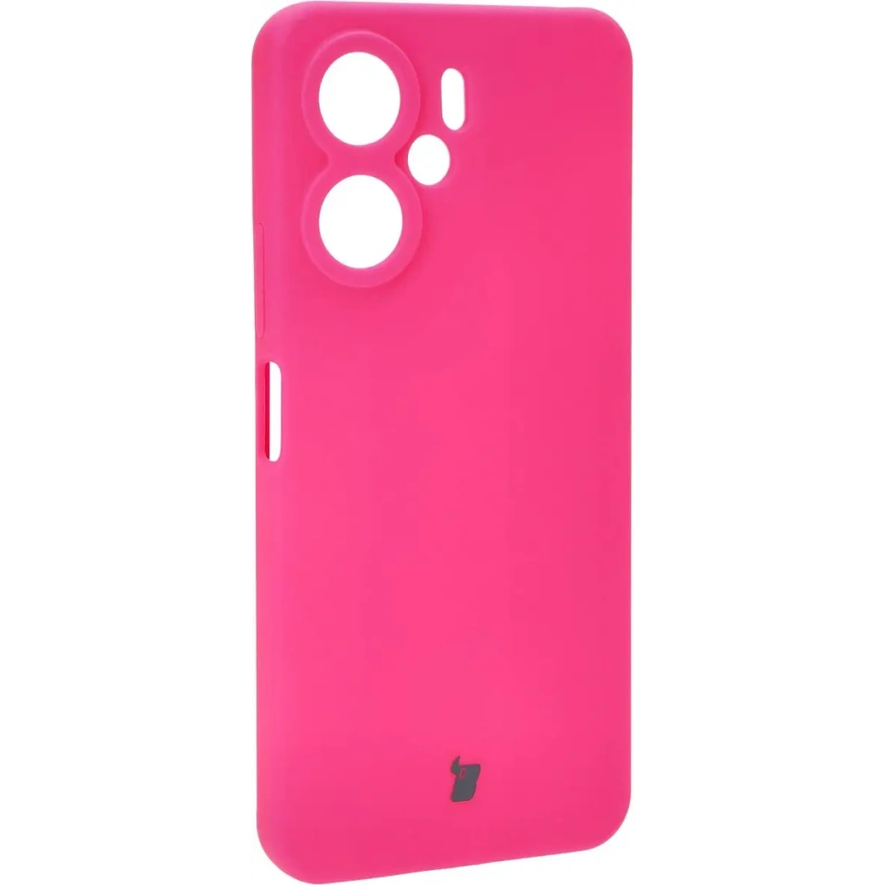 Hurtownia GSM - Silikonové pouzdro Bizon Soft Case pro Xiaomi Redmi 13C 4G / Xiaomi Redmi 13C 5G / Xiaomi Poco C65 neonově růžové - BIZ6236 - {ean13} - Hurt