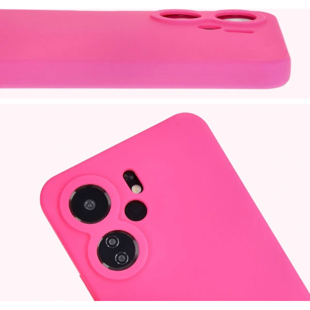 Hurtownia GSM - Bizon Soft Case Xiaomi Redmi 13C 4G / Xiaomi Redmi 13C 5G / Xiaomi Poco C65 neon rózsaszín - BIZ6236 - {ean13} - Hurt