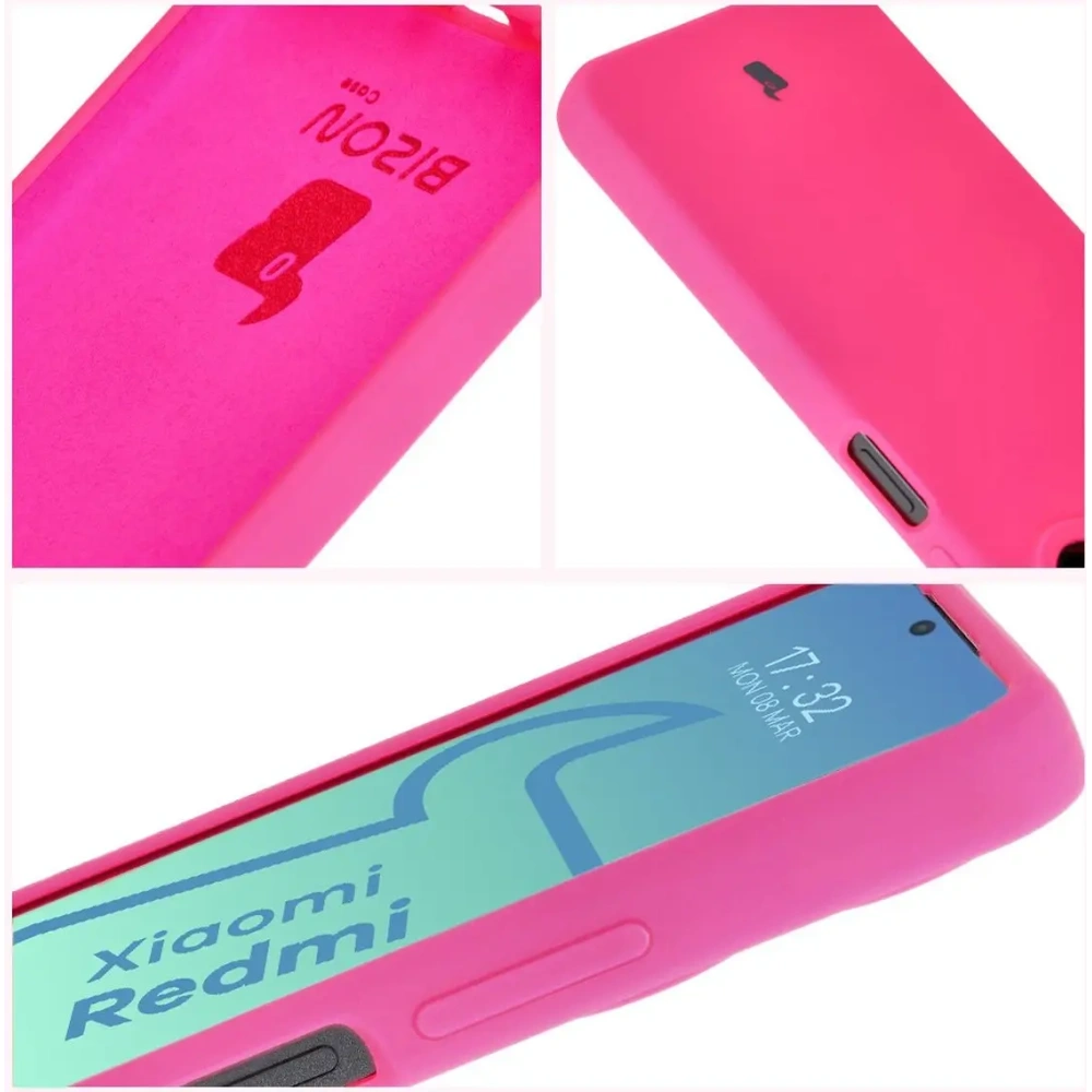 Hurtownia GSM - Bizon Soft Case Xiaomi Redmi 13C 4G / Xiaomi Redmi 13C 5G / Xiaomi Poco C65 roz neon - BIZ6236 - {ean13} - Hurt