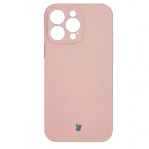 Hurtownia GSM - Silikonové pouzdro s magnetickým kroužkem Bizon Case Silicone Magnetic pro Apple iPhone 16 Pro světle růžové - BIZ6238 - {ean13} - Hurt