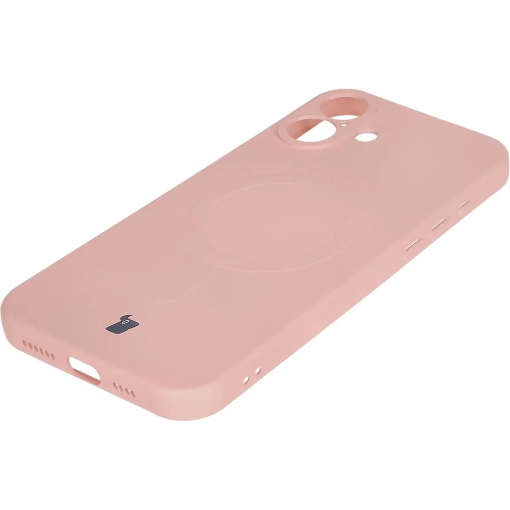 Hurtownia GSM - Bizon Case Szilikon Magnetic Apple iPhone 16 világos rózsaszín - BIZ6239 - {ean13} - Hurt