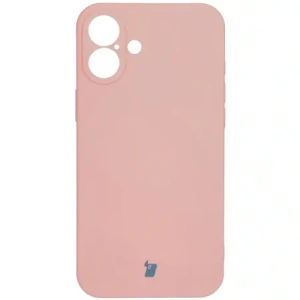 Hurtownia GSM - Silikonový obal s magnetickým kroužkem Bizon Case Silicone Magnetic pro Apple iPhone 16 Plus světle růžový - BIZ6240 - {ean13} - Hurt