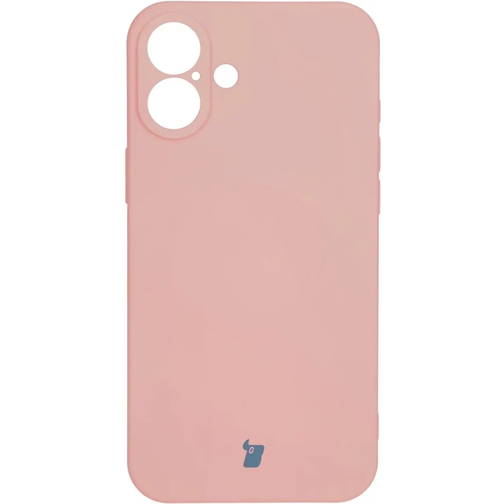 Hurtownia GSM - Bizon Case Silicone Magnetic Apple iPhone 16 Plus világos rózsaszín - BIZ6240 - {ean13} - Hurt