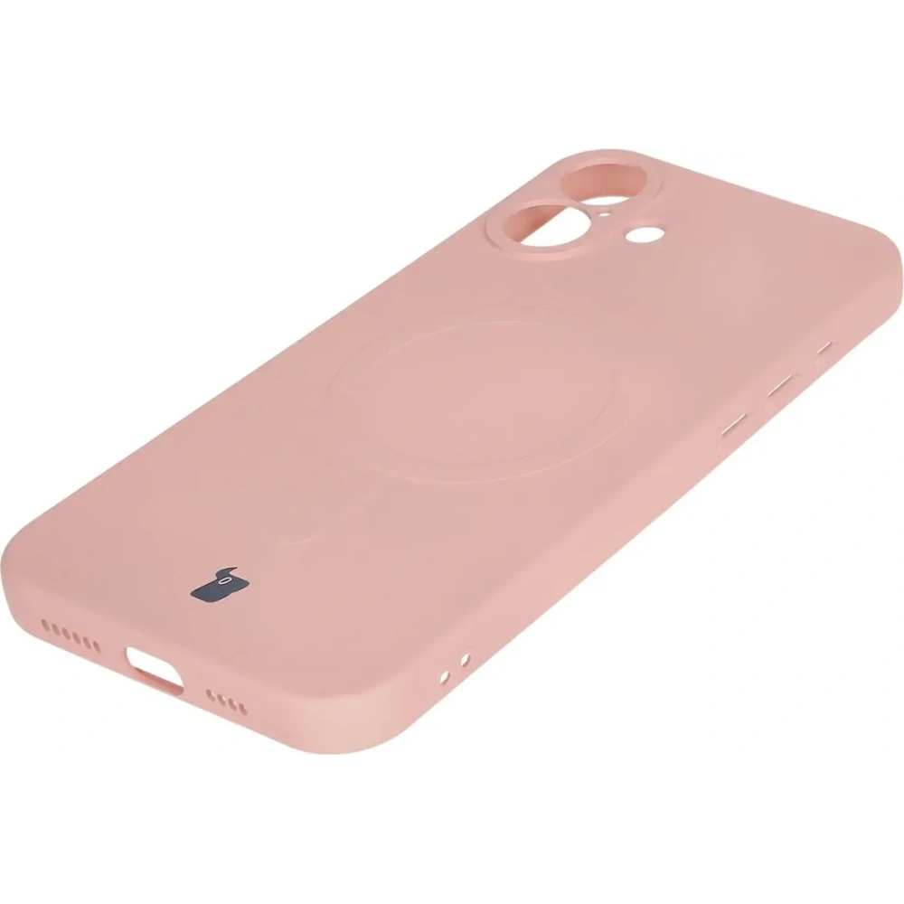Hurtownia GSM - Bizon Case Silicone Magnetic Apple iPhone 16 Plus világos rózsaszín - BIZ6240 - {ean13} - Hurt