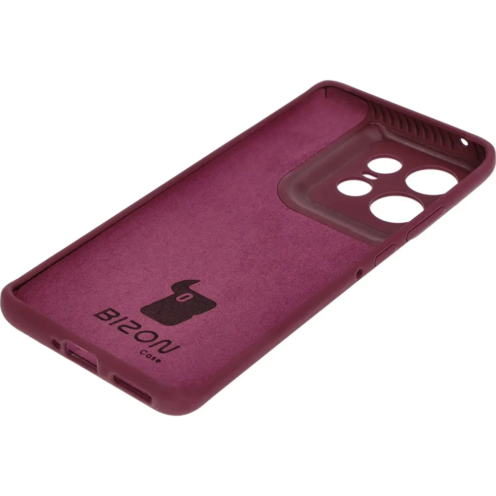 Hurtownia GSM - Silikonowe etui Bizon Soft Case do Motorola Edge 50 Pro ciemnofioletowe - BIZ6241 - {ean13} - Hurt