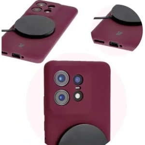 Hurtownia GSM - Buzunar moale Bizon pentru Motorola Edge 50 Pro violet închis - BIZ6241 - {ean13} - Hurt