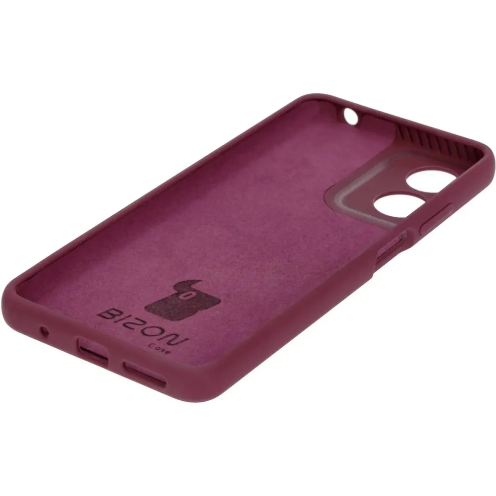 Hurtownia GSM - Silikonowe etui Bizon Soft Case do Motorola Moto G04 ciemnofioletowe - BIZ6242 - {ean13} - Hurt