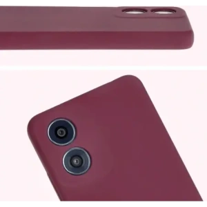 Hurtownia GSM - Caz moale Bizon pentru Motorola Moto G04 violet închis - BIZ6242 - {ean13} - Hurt