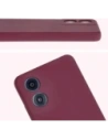 Hurtownia GSM - Silikonowe etui Bizon Soft Case do Motorola Moto G04 ciemnofioletowe - BIZ6242 - {ean13} - Hurt