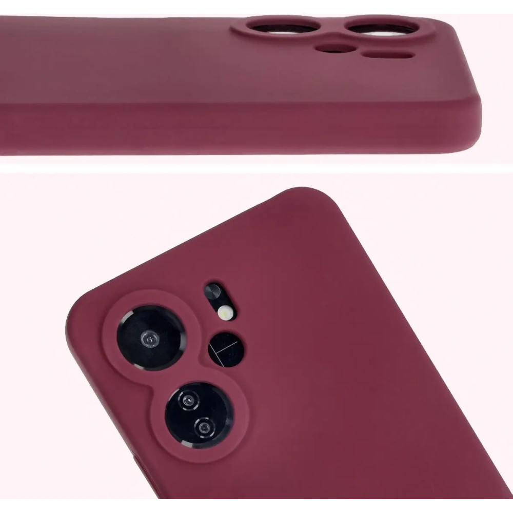 Hurtownia GSM - Bizon puha tok Xiaomi Redmi 13C 4G / Xiaomi Redmi 13C 5G / Xiaomi Poco C65 sötétlila - BIZ6243 - {ean13} - Hurt