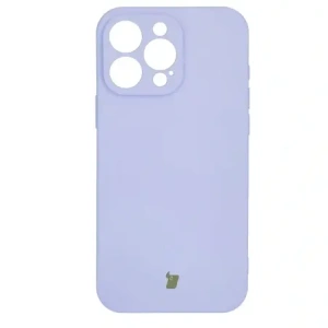 Hurtownia GSM - Silikonové pouzdro s magnetickým kroužkem Bizon Case Silicone Magnetic pro Apple iPhone 16 Pro světle fialové - BIZ6245 - {ean13} - Hurt