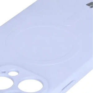Hurtownia GSM - Silikonové pouzdro s magnetickým kroužkem Bizon Case Silicone Magnetic pro Apple iPhone 16 Pro světle fialové - BIZ6245 - {ean13} - Hurt