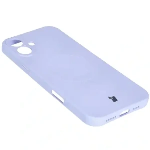 Hurtownia GSM - Silikonové pouzdro s magnetickým kroužkem Bizon Case Silicone Magnetic pro Apple iPhone 16 Plus světle fialové - BIZ6247 - {ean13} - Hurt