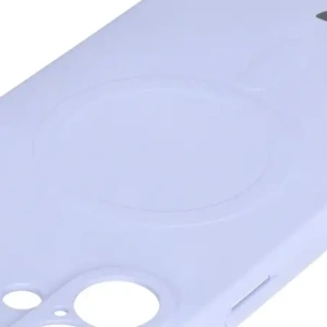 Hurtownia GSM - Silikonové pouzdro s magnetickým kroužkem Bizon Case Silicone Magnetic pro Apple iPhone 16 Plus světle fialové - BIZ6247 - {ean13} - Hurt