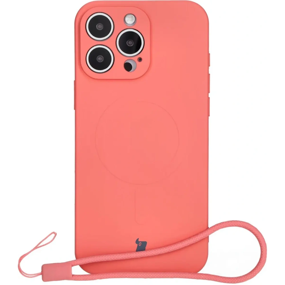 Hurtownia GSM - Bizon Case Silicone Magnetic Apple iPhone 16 Pro Max piszkos rózsaszín - BIZ6248 - {ean13} - Hurt