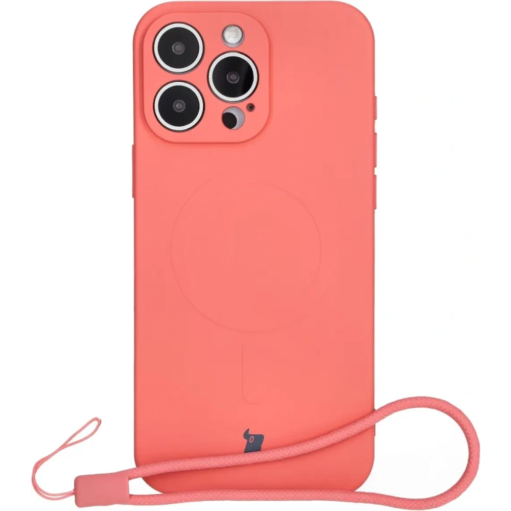 Hurtownia GSM - Bizon Case Silicone Magnetic Apple iPhone 16 Pro roz murdar - BIZ6249 - {ean13} - Hurt