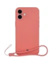 Bizon Case Silicone Magnetic Apple iPhone 16 dirty pink