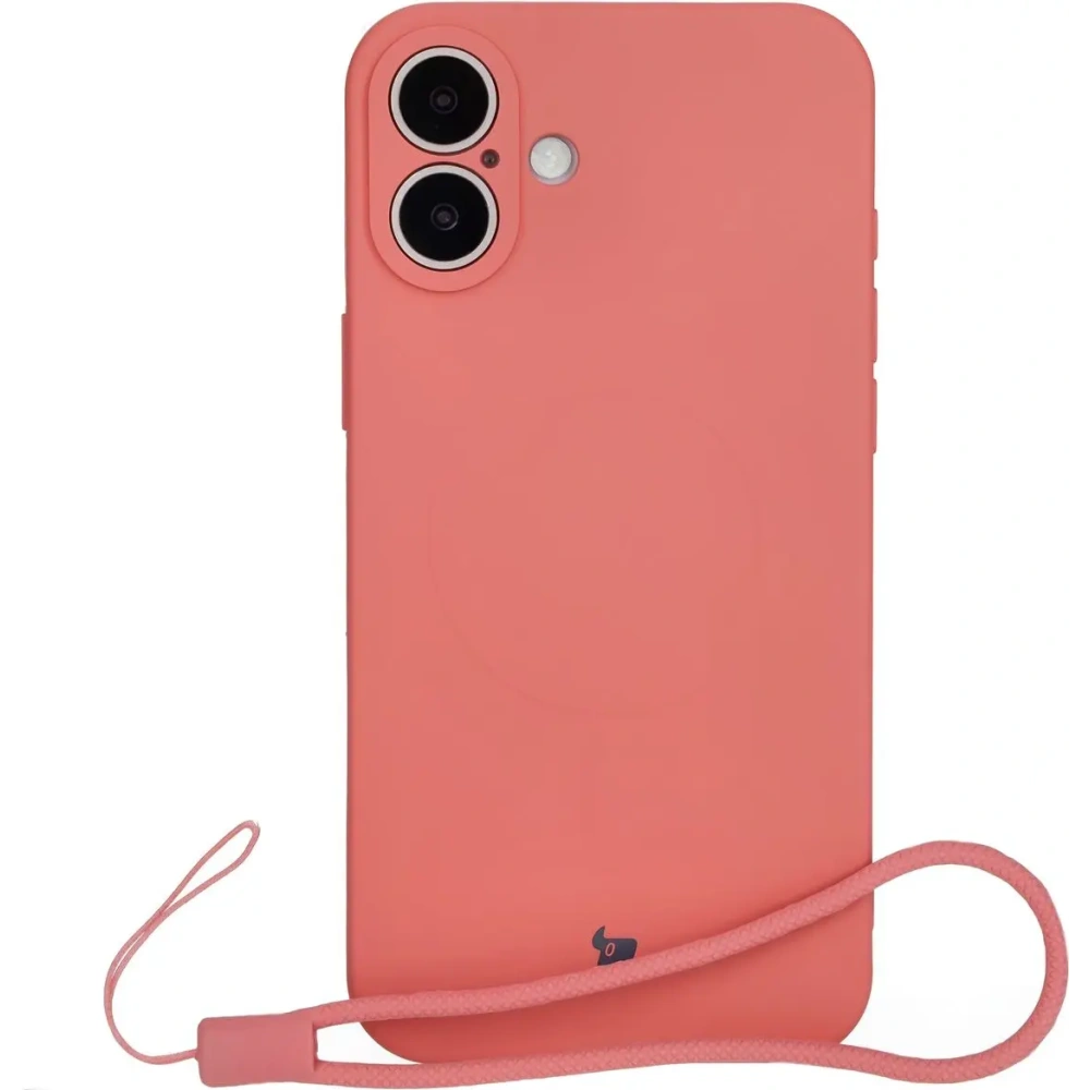 Hurtownia GSM - Bizon Case Silikon Magnetic Apple iPhone 16 schmutziges Pink - BIZ6250 - {ean13} - Hurt