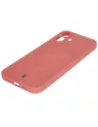 Hurtownia GSM - Silikonové pouzdro s magnetickým kroužkem Bizon Case Silicone Magnetic pro Apple iPhone 16 Plus v barvě špinavě růžové - BIZ6251 - {ean13} - Hurt