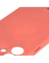 Hurtownia GSM - Silikonové pouzdro s magnetickým kroužkem Bizon Case Silicone Magnetic pro Apple iPhone 16 Plus v barvě špinavě růžové - BIZ6251 - {ean13} - Hurt