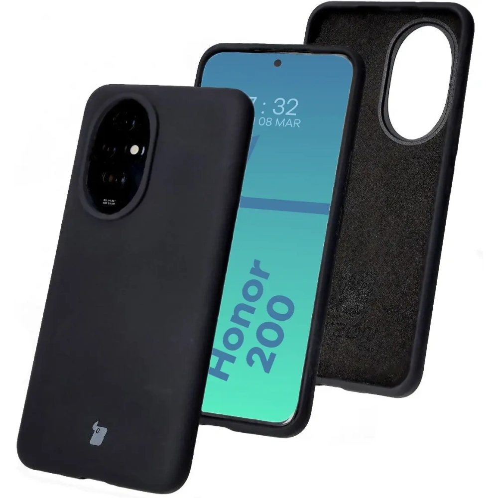 Hurtownia GSM - Silikonový obal Bizon Soft Case pro Honor 200 černý - BIZ6253 - {ean13} - Hurt
