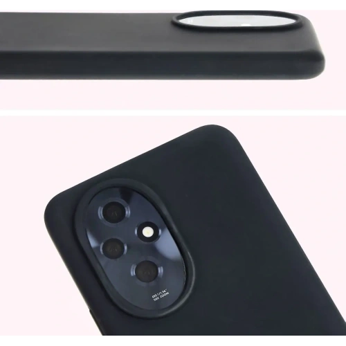 Silikonowe etui Bizon Soft Case do Honor 200 czarne