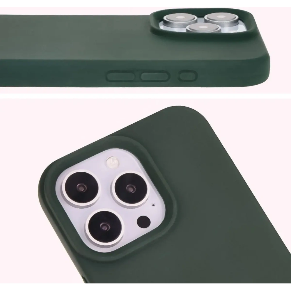 Hurtownia GSM - Bizon Soft Case Apple iPhone 16 Pro Max verde închis - BIZ6254 - {ean13} - Hurt