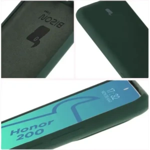 Hurtownia GSM - Silikonové pouzdro Bizon Soft Case pro Honor 200 tmavě zelené - BIZ6255 - {ean13} - Hurt